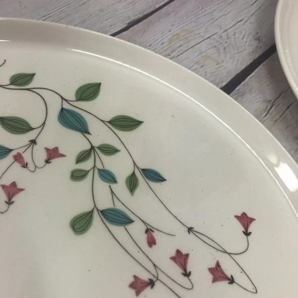 vintage Winsome by Franciscan set of two dinner plates cottagecore floral - Picture 7 of 7